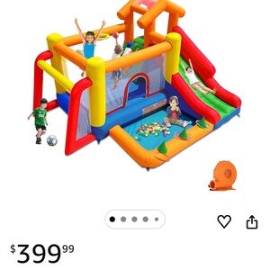 Colorful Inflatable Bounce House for Kids
